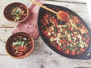 Eenpansgerecht met orzo