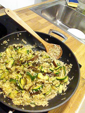 Risotto met geroosterde groenten