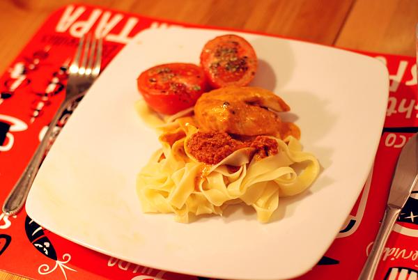 Tagliatelle met pesto