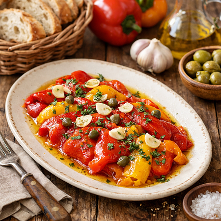 Geroosterde paprika