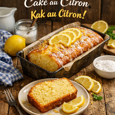 Cake au citron