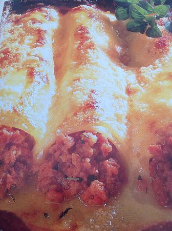 Cannelloni au gratin
