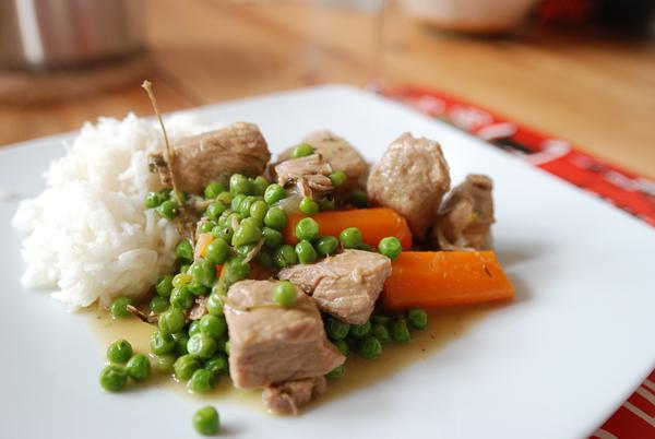 Een zomers kalfsragout
